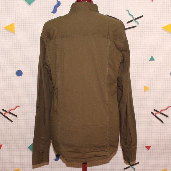 Dtox olive green shirt - Picture 2 of 8